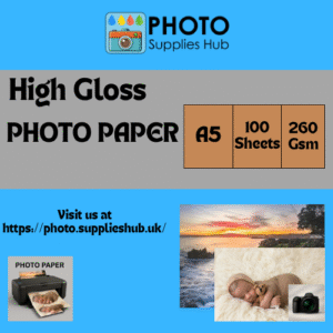 A5 High Gloss Photo Paper 260GSM