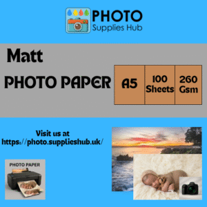 A5 Matt Photo Paper 260GSM