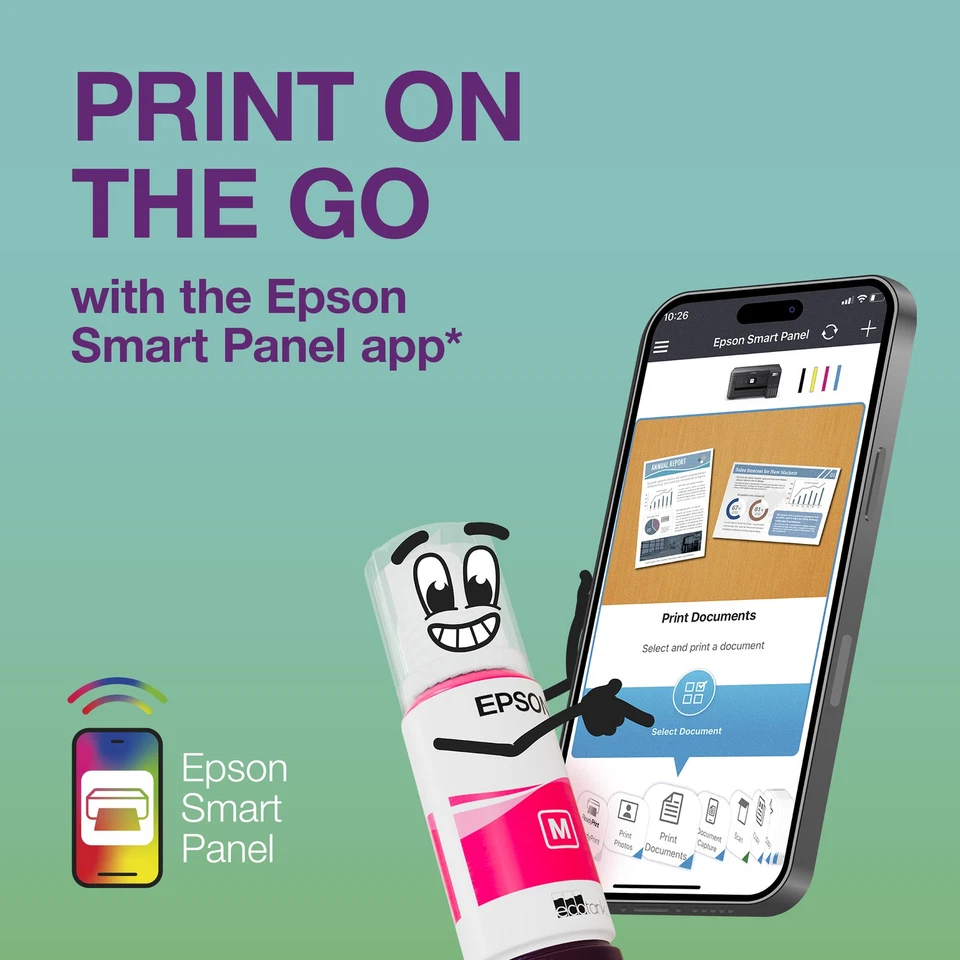 Epson EcoTank ET-2862 Photo Printer 3